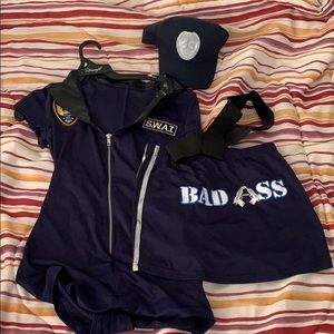 Halloween swat / cop costume